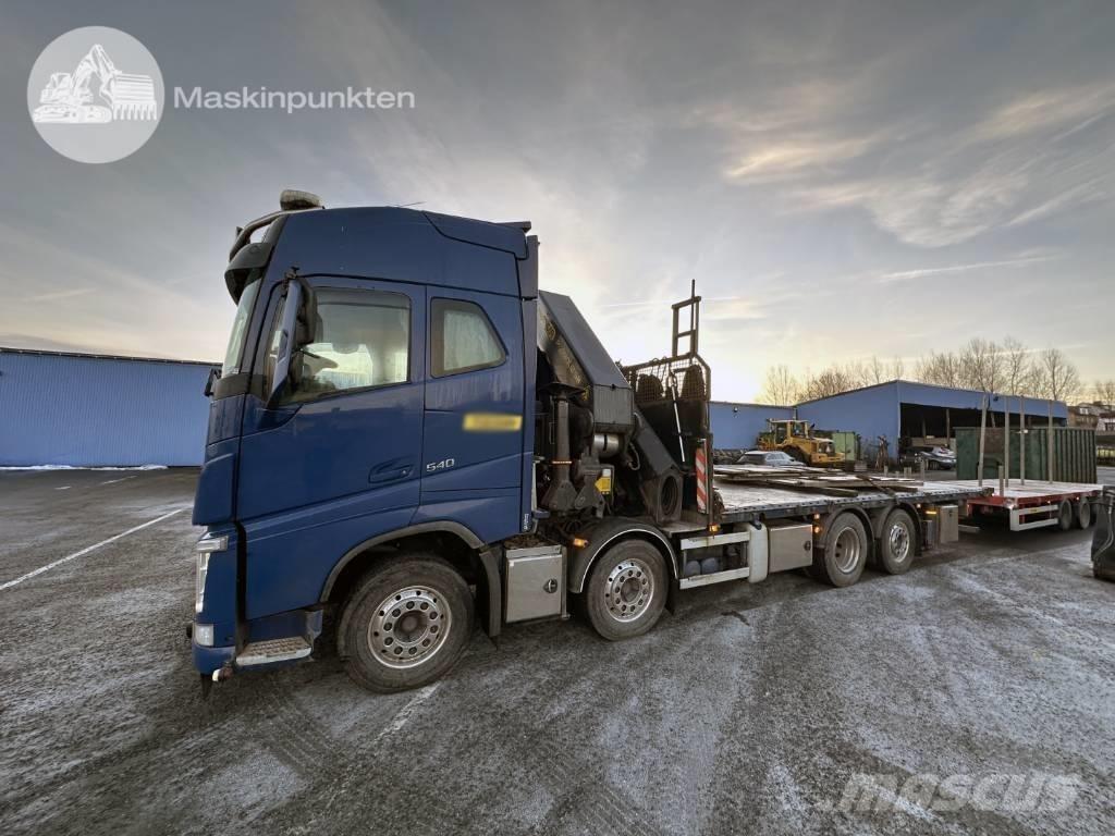 Volvo FH 540 起重機卡車