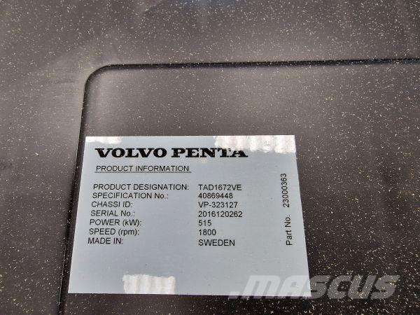 Volvo TAD1672VE Engines