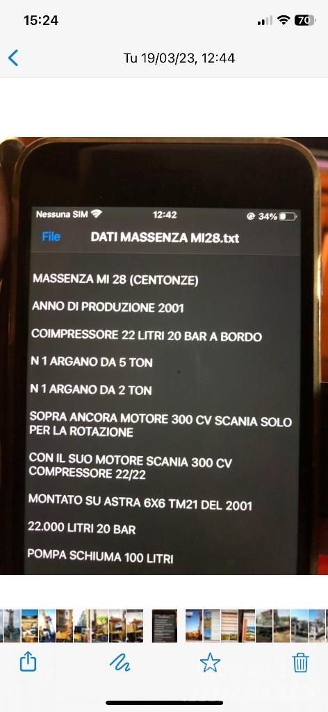 Massenza Mi 28 鑽井機