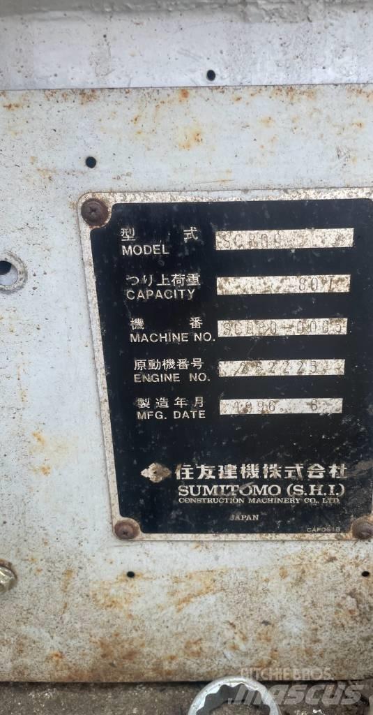 Sumitomo SC800 履帶式起重機