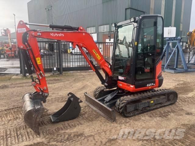 Kubota U 27-4 小型挖土機/掘鑿機<7t(小型挖掘機)