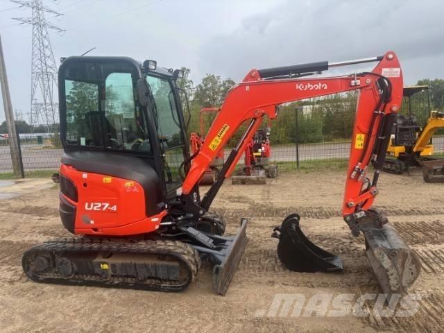Kubota U 27-4 小型挖土機/掘鑿機<7t(小型挖掘機)