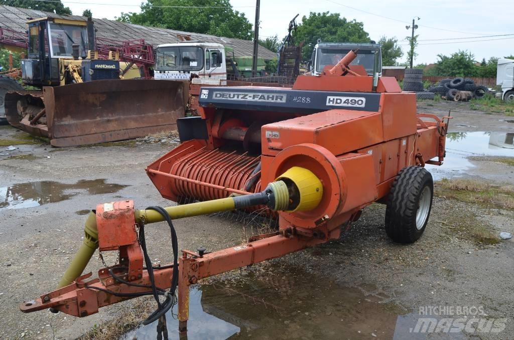Deutz-Fahr HD490 方形打捆機