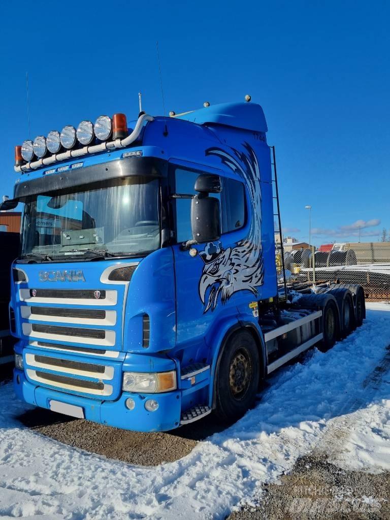 Scania R 500 LB 8X4 吊鉤式起重車