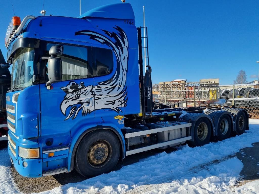 Scania R 500 LB 8X4 吊鉤式起重車
