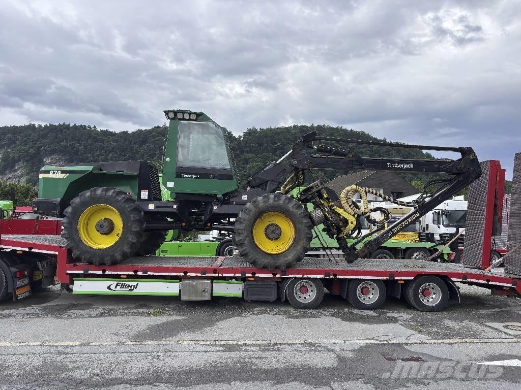 Timberjack 870 b 收穫機
