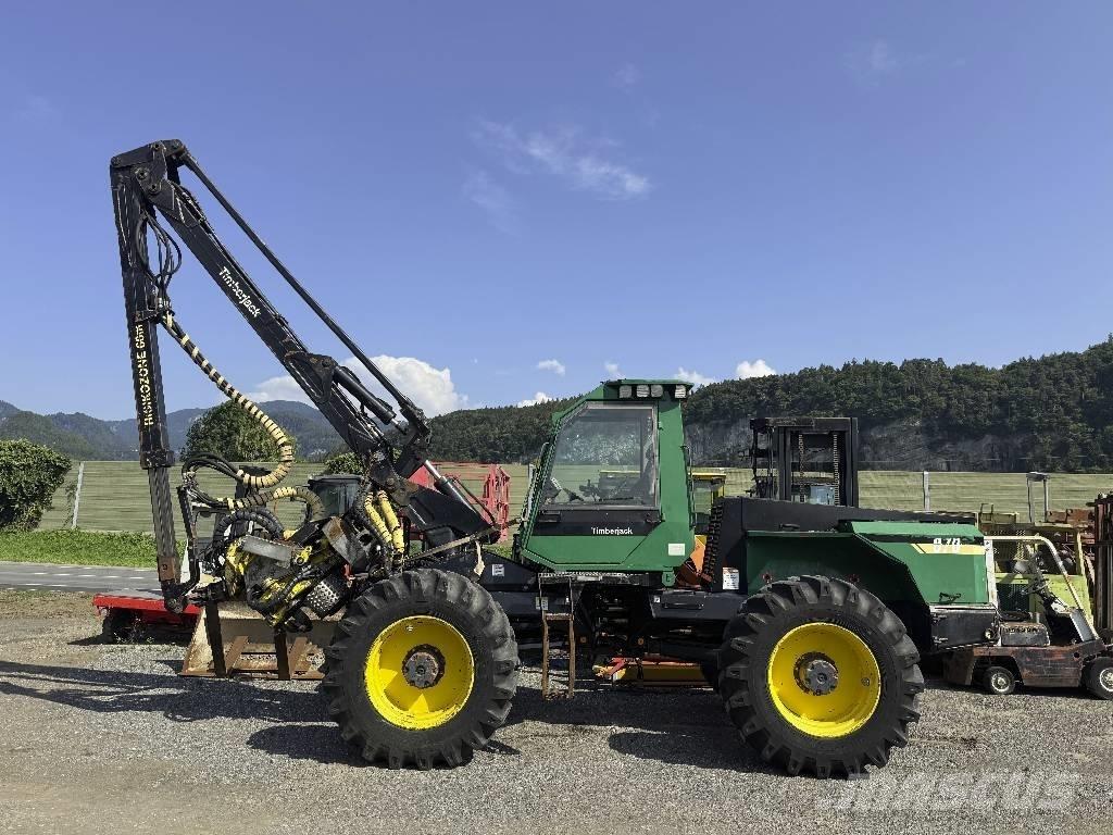 Timberjack 870 b 收穫機