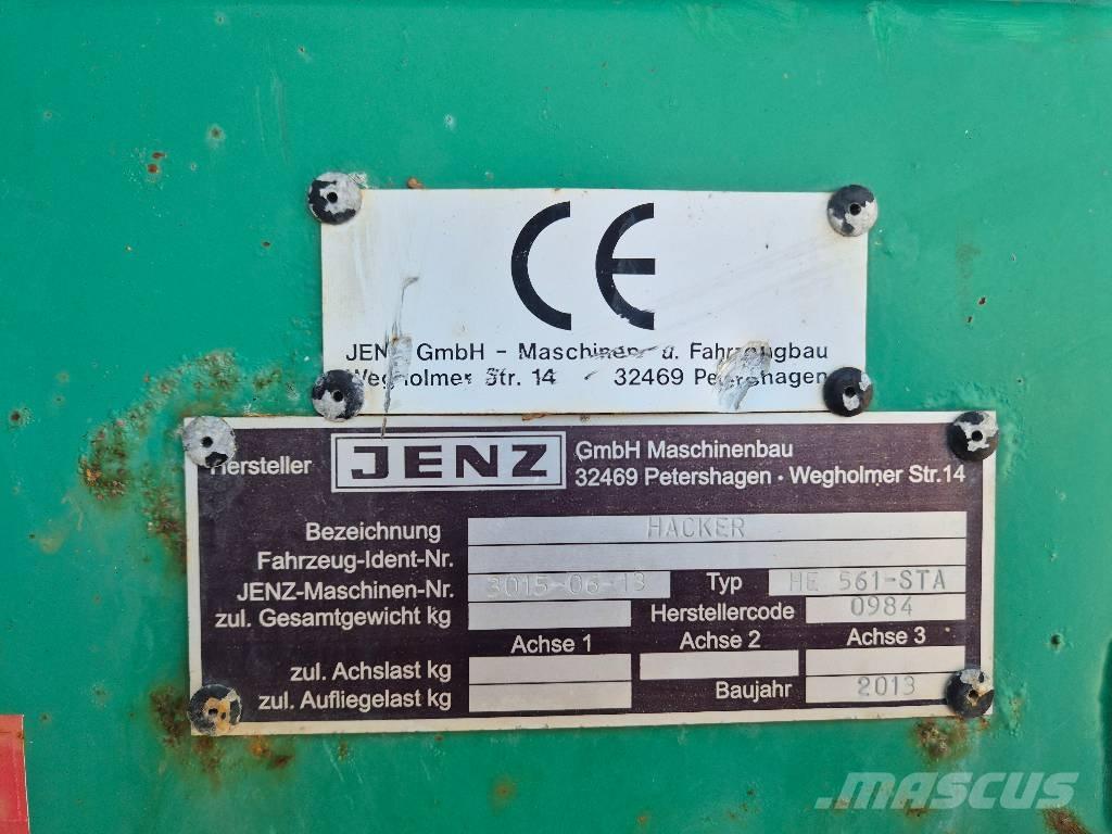 JENZ HE561STA 碎木機