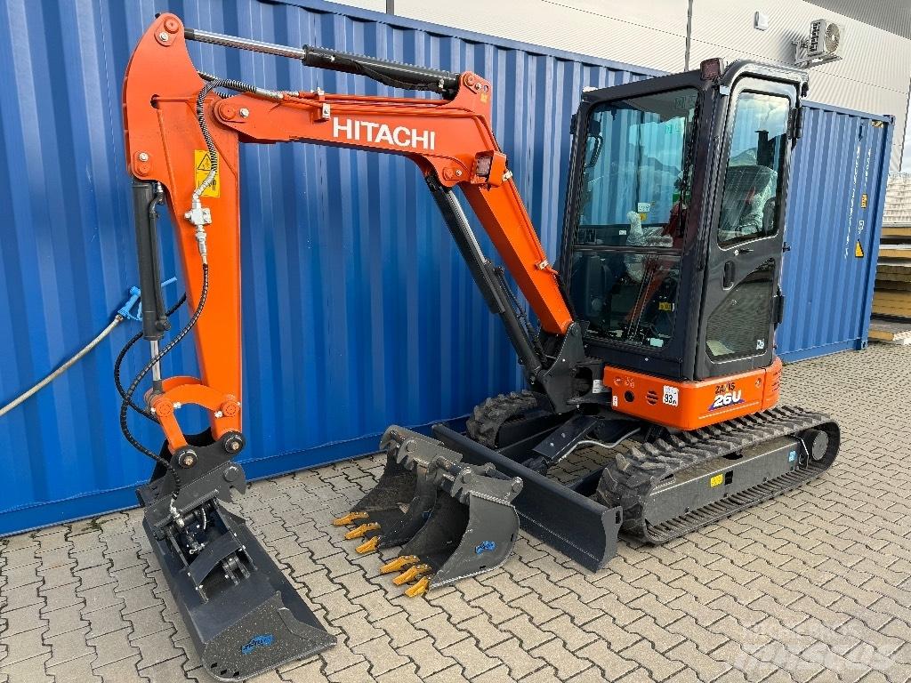 Hitachi ZX 26 U-6 小型挖土機/掘鑿機<7t(小型挖掘機)