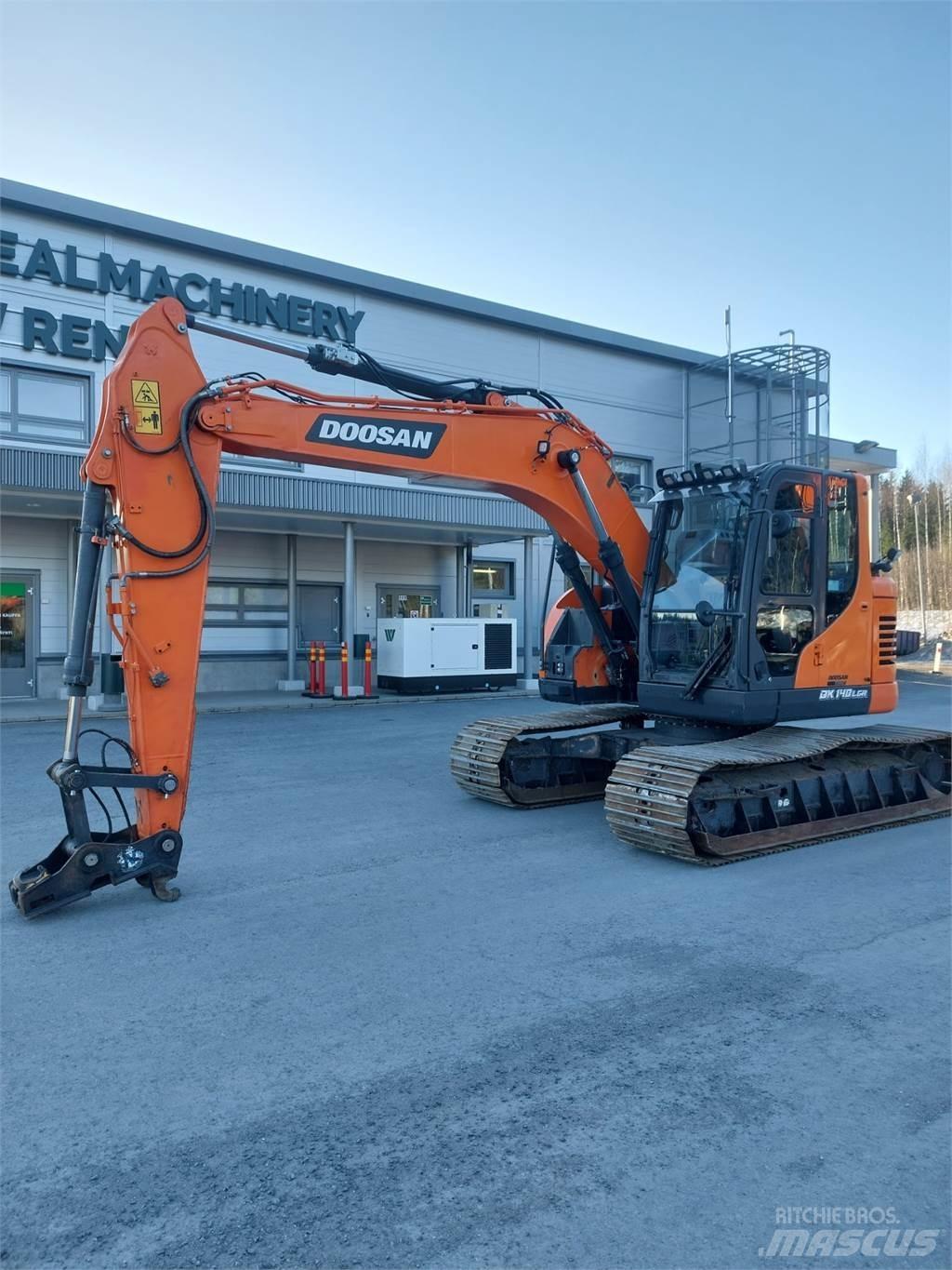 Doosan DX 140LCR 7 履帶式 挖土機/掘鑿機/挖掘機