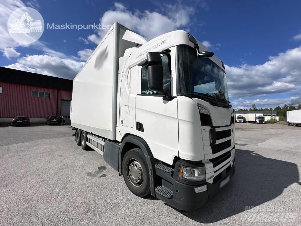 Scania R 520 貨箱式卡車