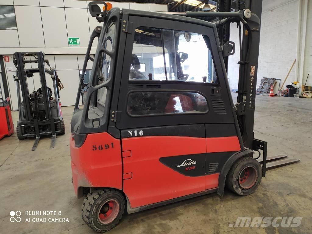 Linde E 35 HL 電動堆高機