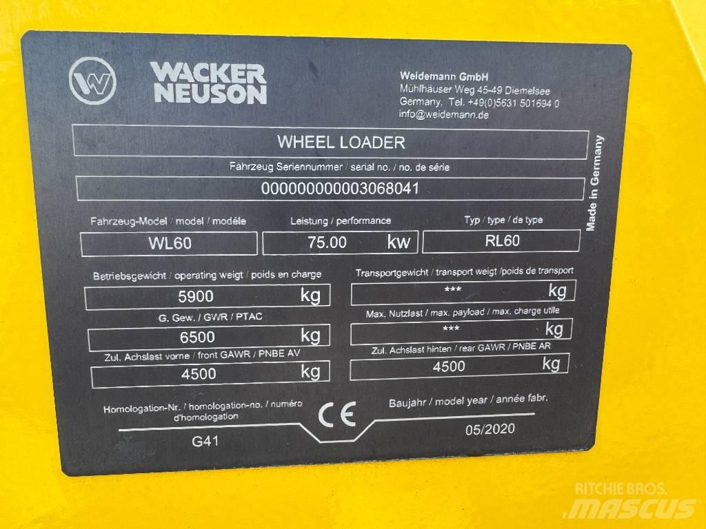 Wacker Neuson WL60 輪胎式裝載機