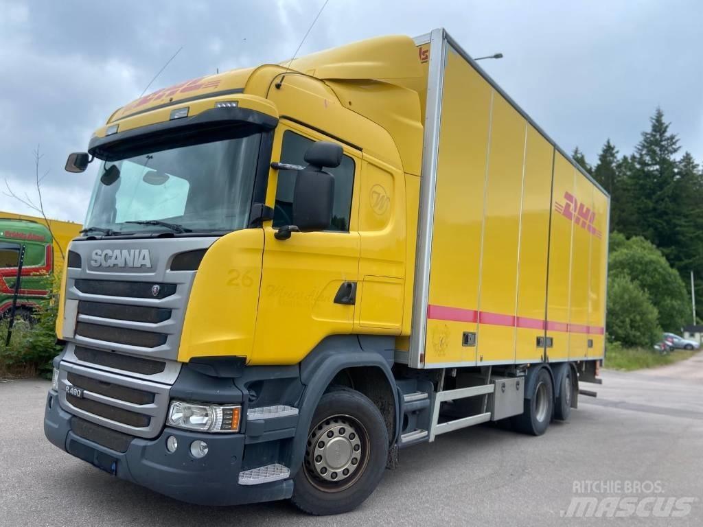 Scania R 490 LB 貨箱式卡車