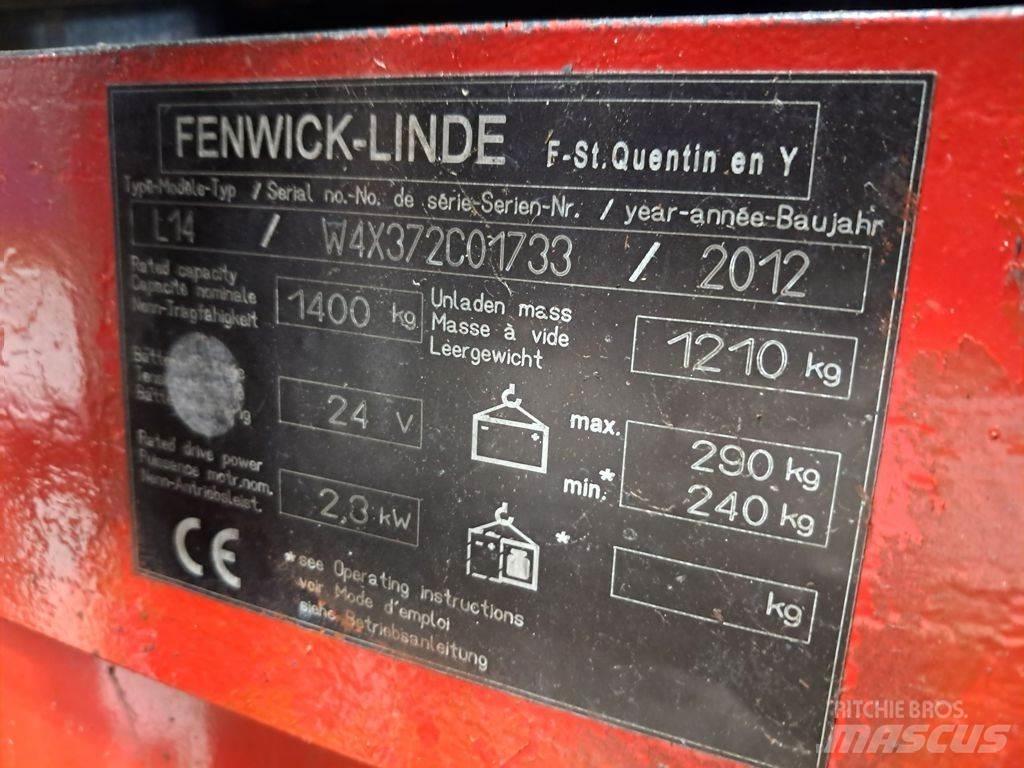 Linde L14 行走控制式堆積機