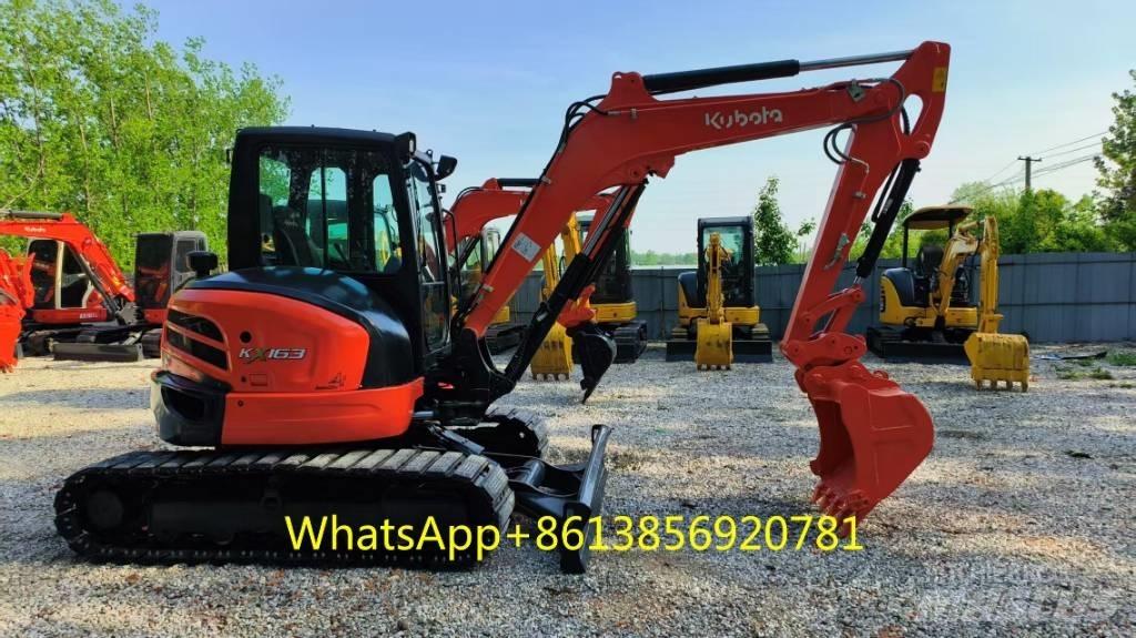 Kubota KX 163 小型挖土機/掘鑿機<7t(小型挖掘機)
