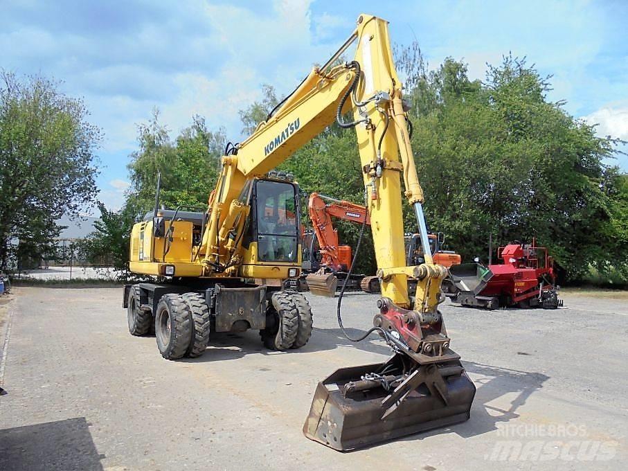 Komatsu PW 140-7 旋轉式挖土機/掘鑿機/挖掘機