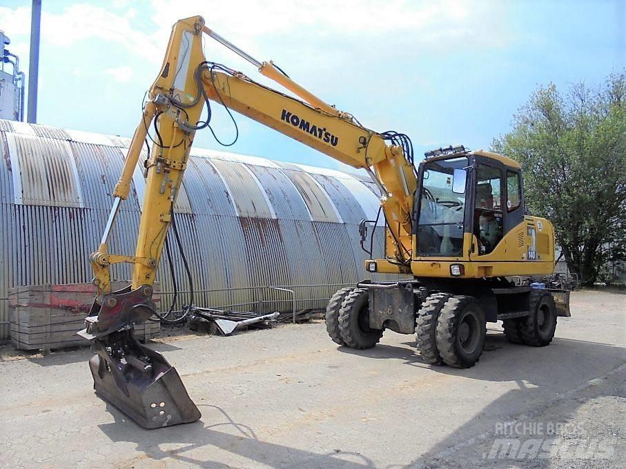 Komatsu PW 140-7 旋轉式挖土機/掘鑿機/挖掘機