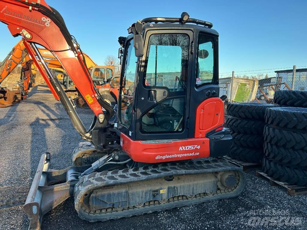 Kubota KX057-4 小型挖土機/掘鑿機<7t(小型挖掘機)