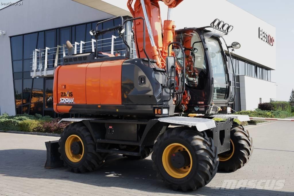 Hitachi ZX 170 W-6 旋轉式挖土機/掘鑿機/挖掘機
