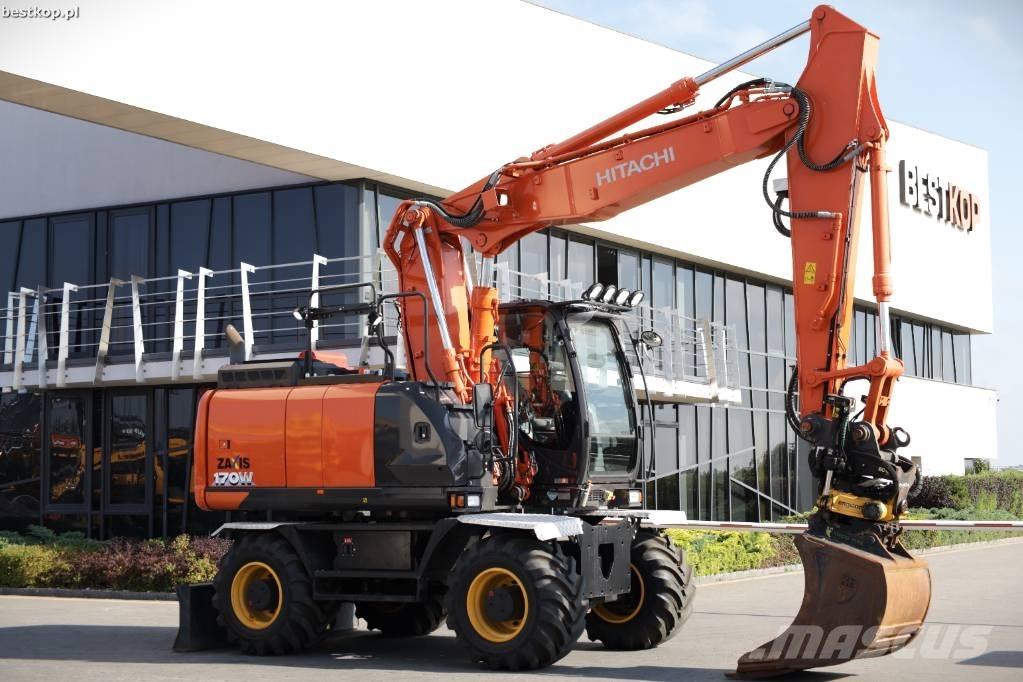 Hitachi ZX 170 W-6 旋轉式挖土機/掘鑿機/挖掘機
