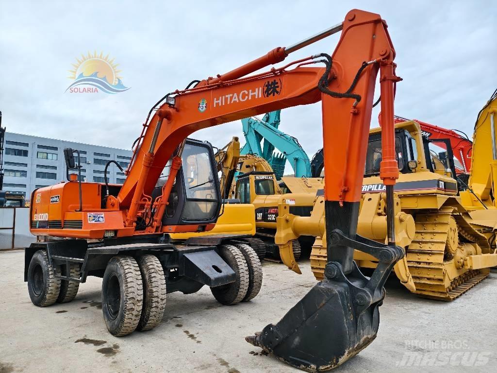 Hitachi EX 100 W D 旋轉式挖土機/掘鑿機/挖掘機