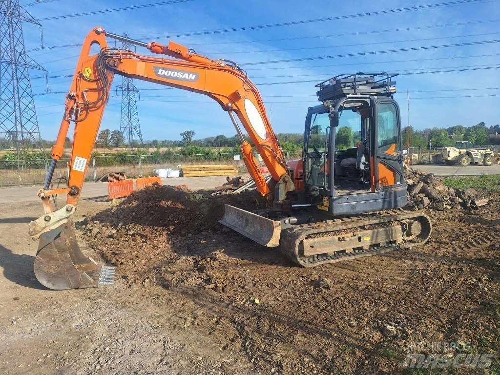 Doosan DX 85 R 中型挖土機/掘鑿機/挖掘機 7t-12t