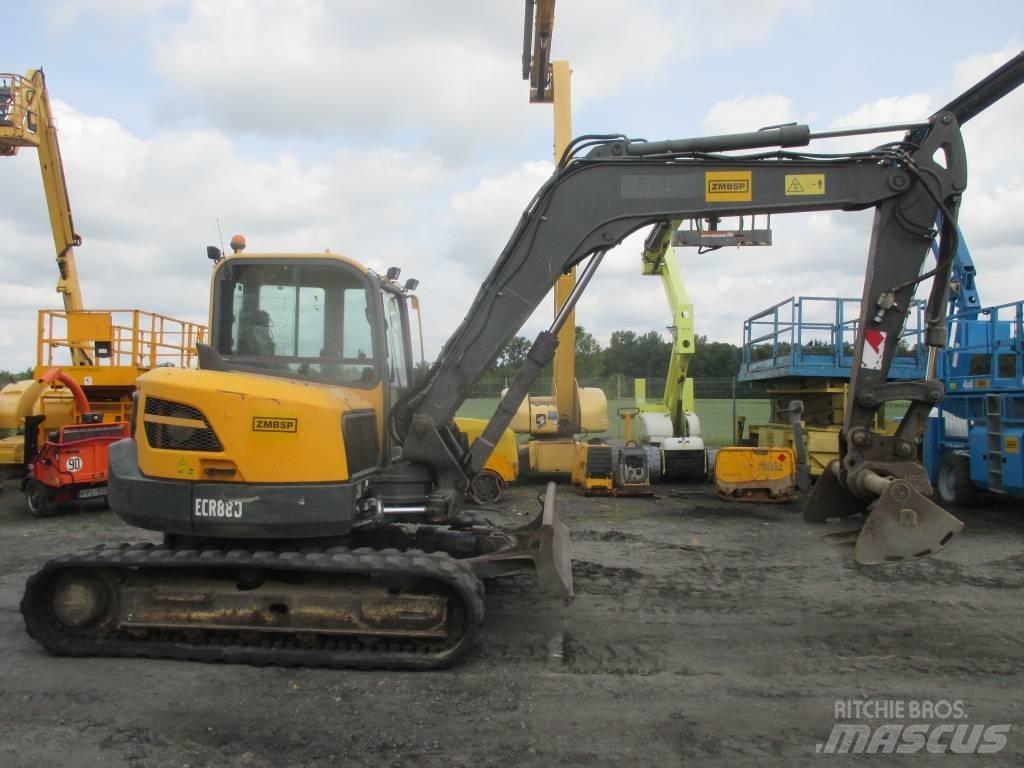 Volvo ECR 88 D 中型挖土機/掘鑿機/挖掘機 7t-12t