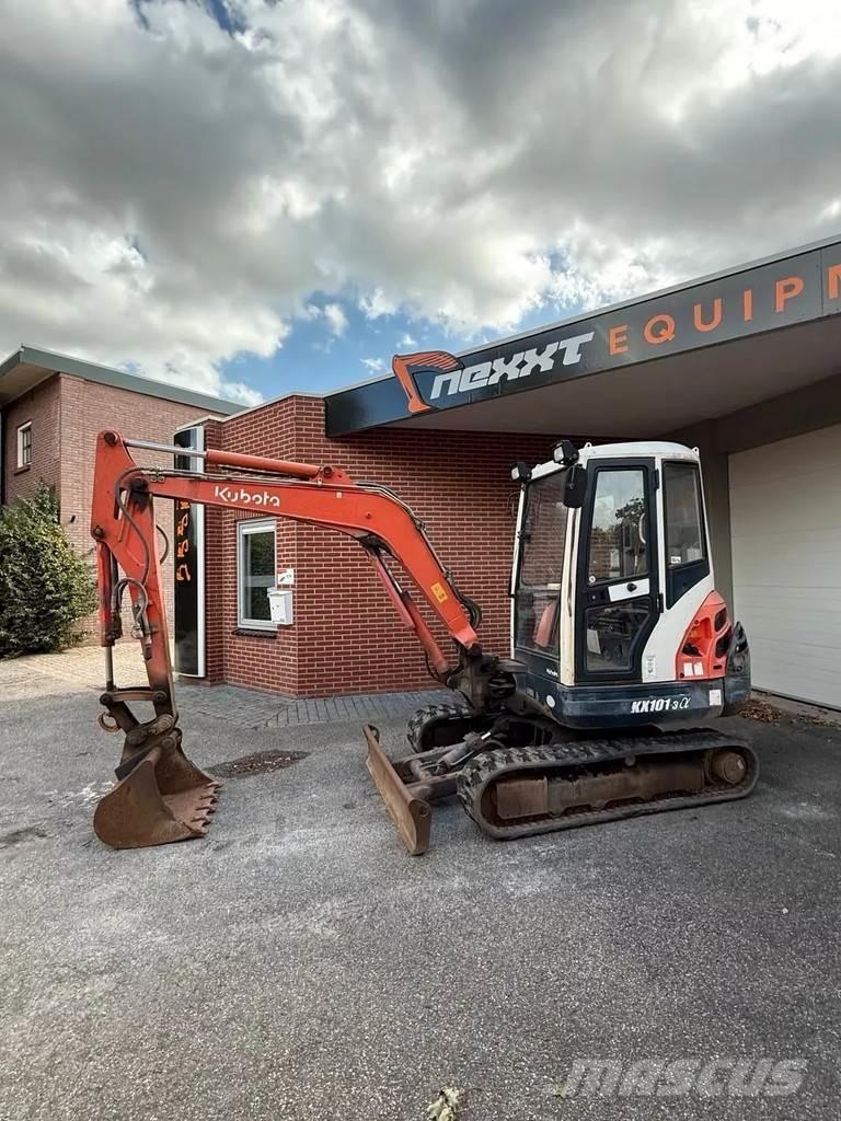 Kubota KX 101-3A 小型挖土機/掘鑿機<7t(小型挖掘機)