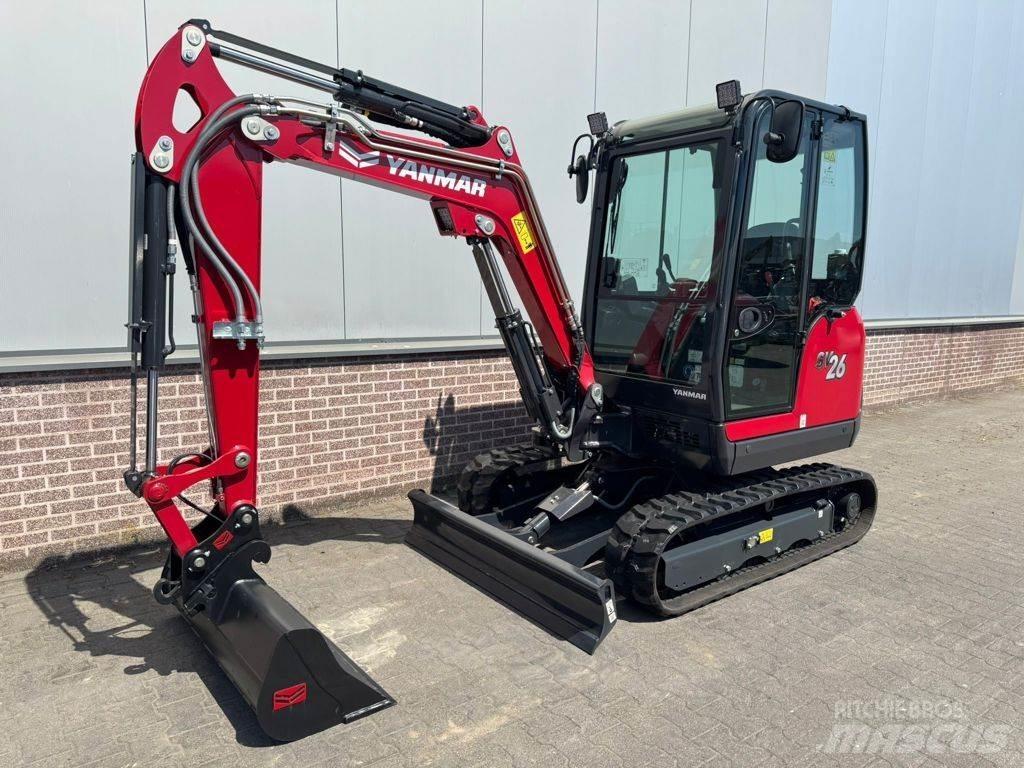 Yanmar SV26 小型挖土機/掘鑿機<7t(小型挖掘機)