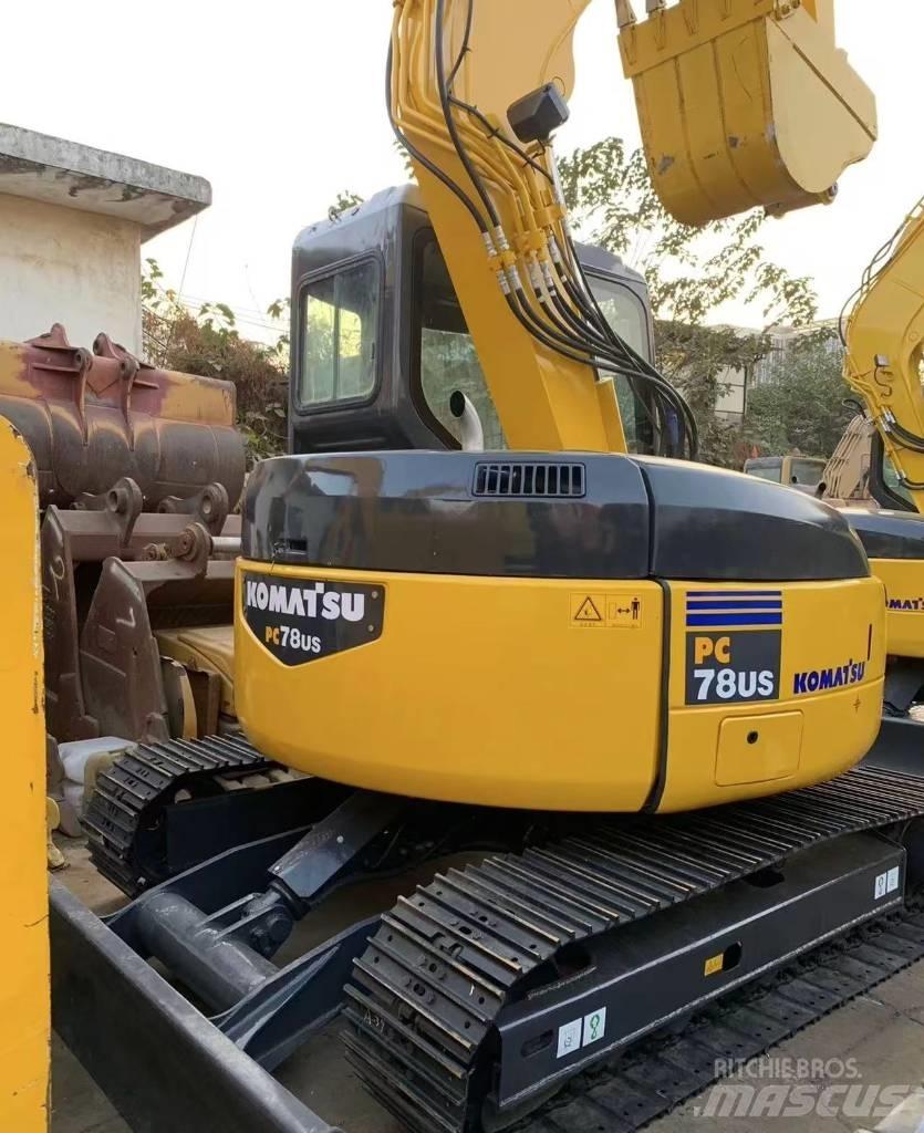 Komatsu PC 78 中型挖土機/掘鑿機/挖掘機 7t-12t