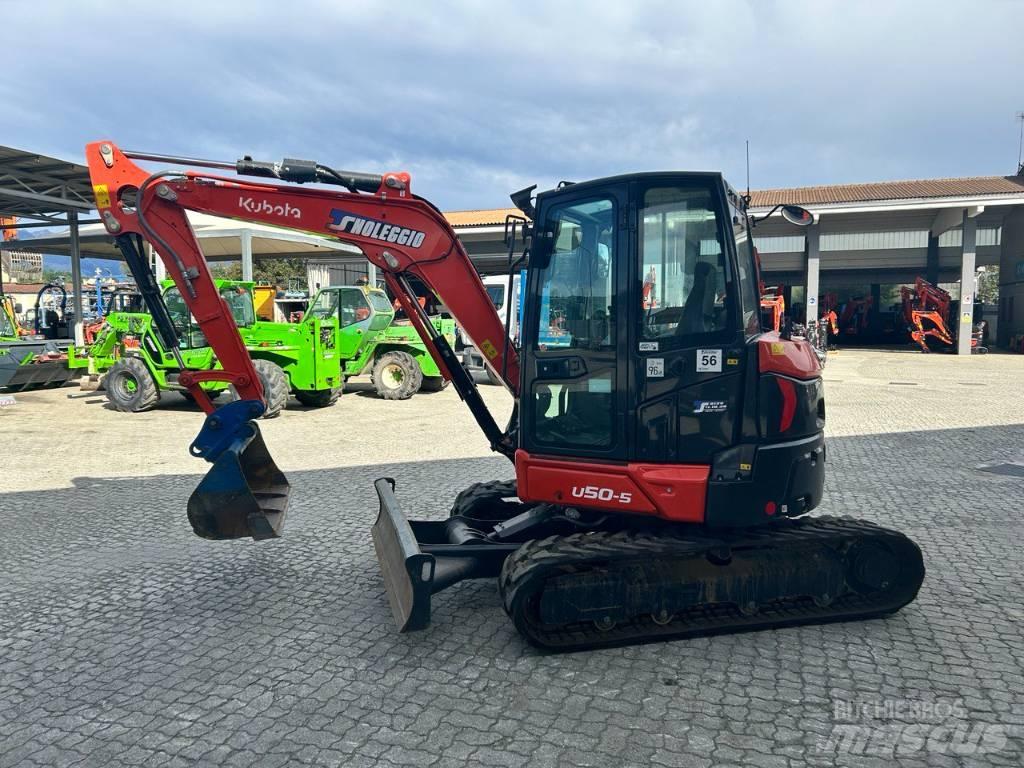 Kubota U 50 小型挖土機/掘鑿機<7t(小型挖掘機)
