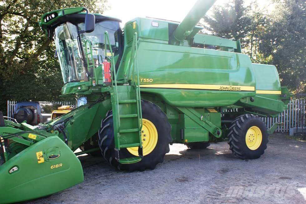John Deere T 550 聯合收穫機