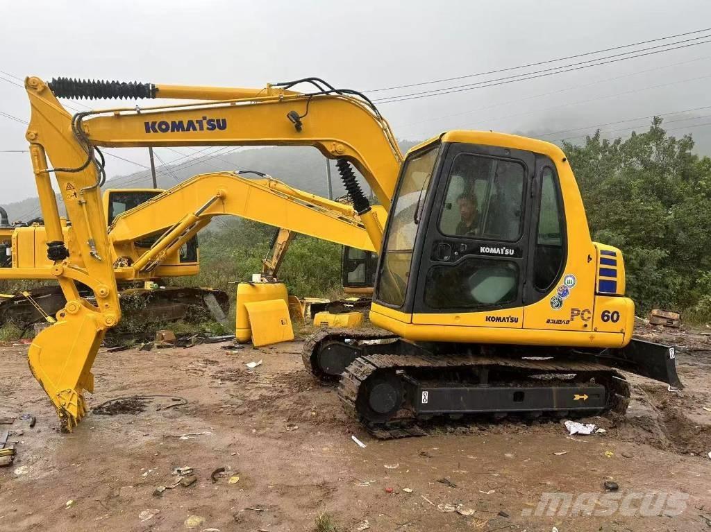 Komatsu PC 60 小型挖土機/掘鑿機<7t(小型挖掘機)