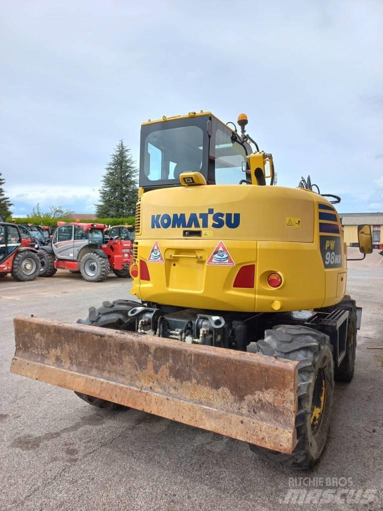 Komatsu PW 98 MR 旋轉式挖土機/掘鑿機/挖掘機