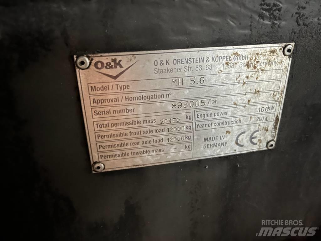 O&K MH 5.6 旋轉式挖土機/掘鑿機/挖掘機