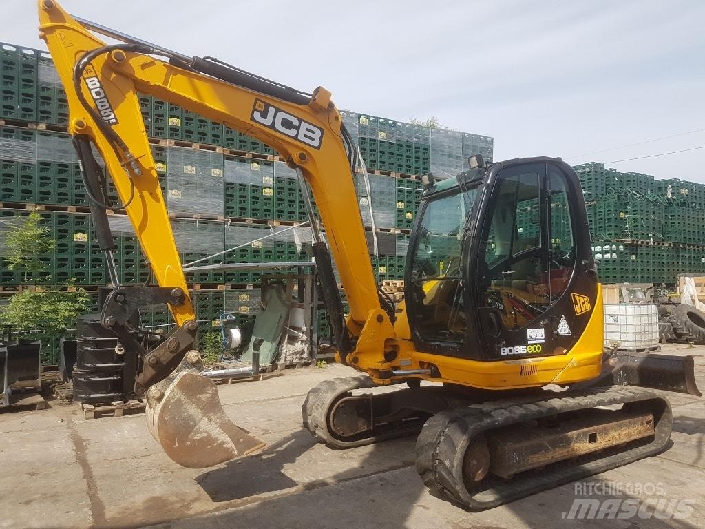 JCB 8085 ZTS 中型挖土機/掘鑿機/挖掘機 7t-12t