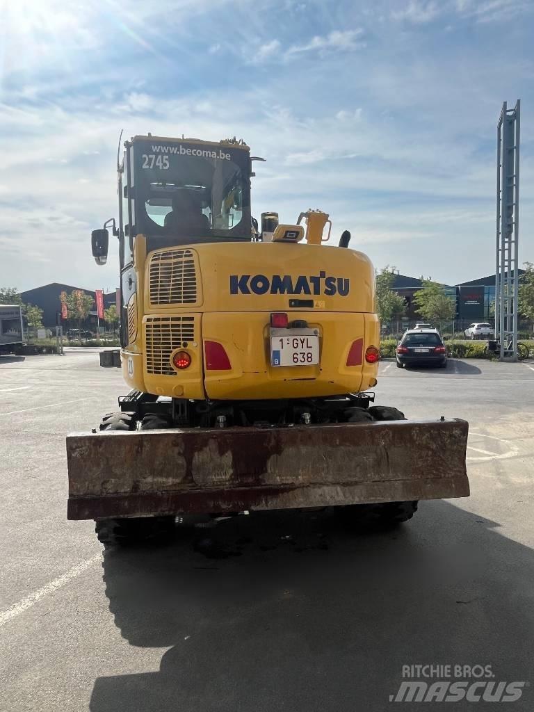 Komatsu PW98MR-10 旋轉式挖土機/掘鑿機/挖掘機