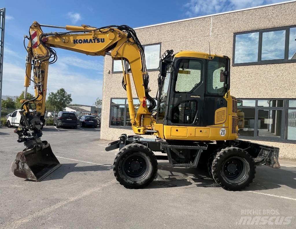 Komatsu PW98MR-10 旋轉式挖土機/掘鑿機/挖掘機