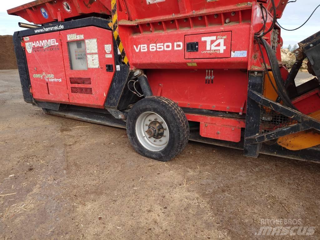 Hammel VB 650 D 廢棄物撕碎機