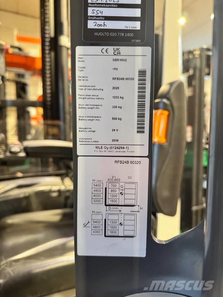 Mitsubishi SBR16N2 自走式堆積機