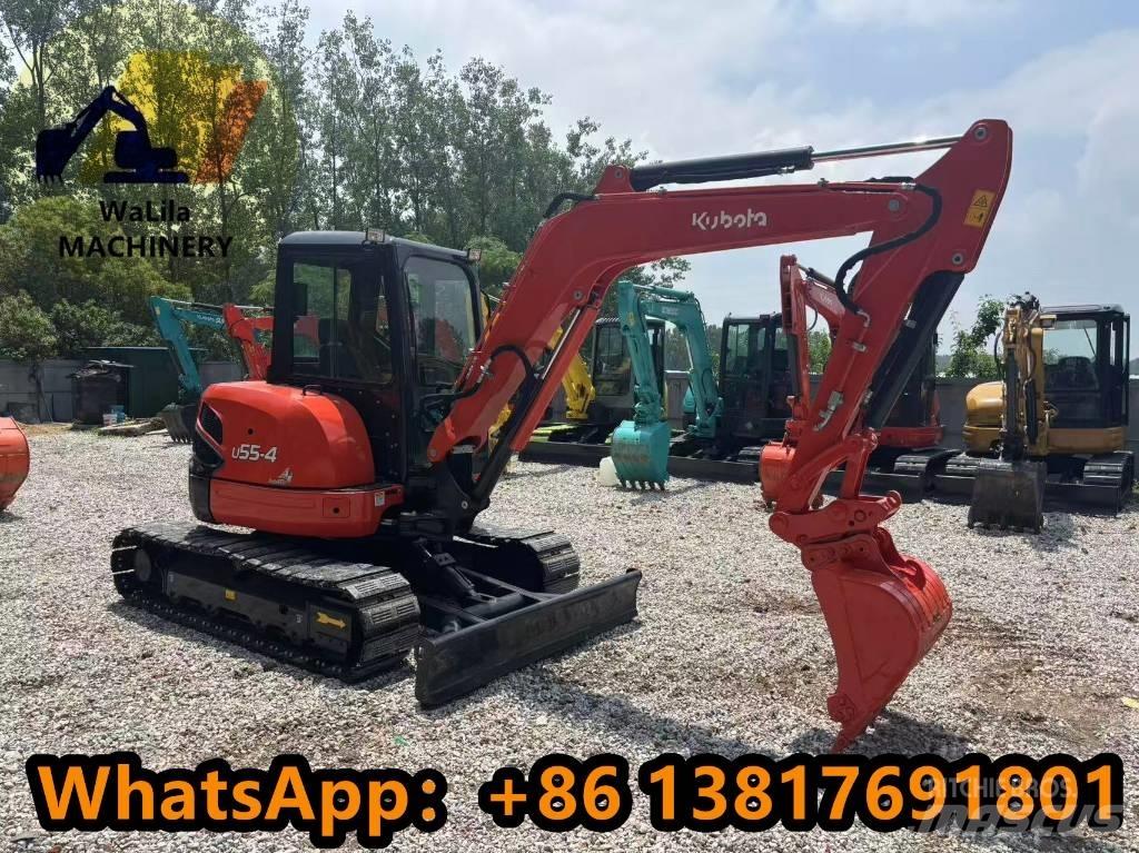Kubota U 55-4 小型挖土機/掘鑿機<7t(小型挖掘機)