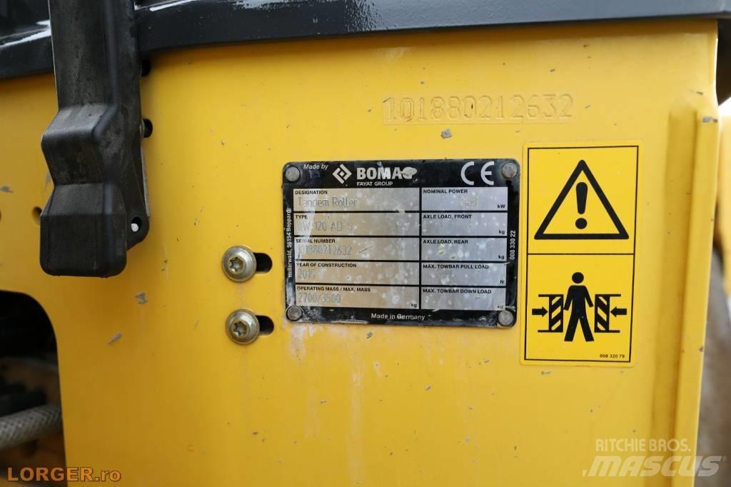 Bomag BW 120 AD-5 雙輪滾壓機