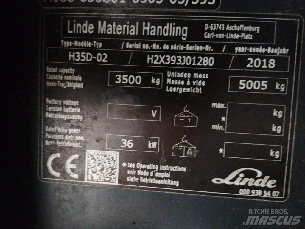 Linde H35D-02 柴油卡車