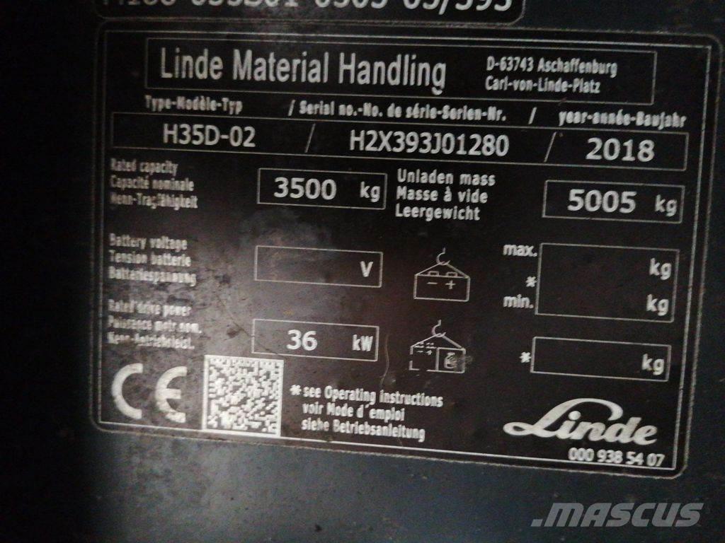 Linde H35D-02 柴油卡車