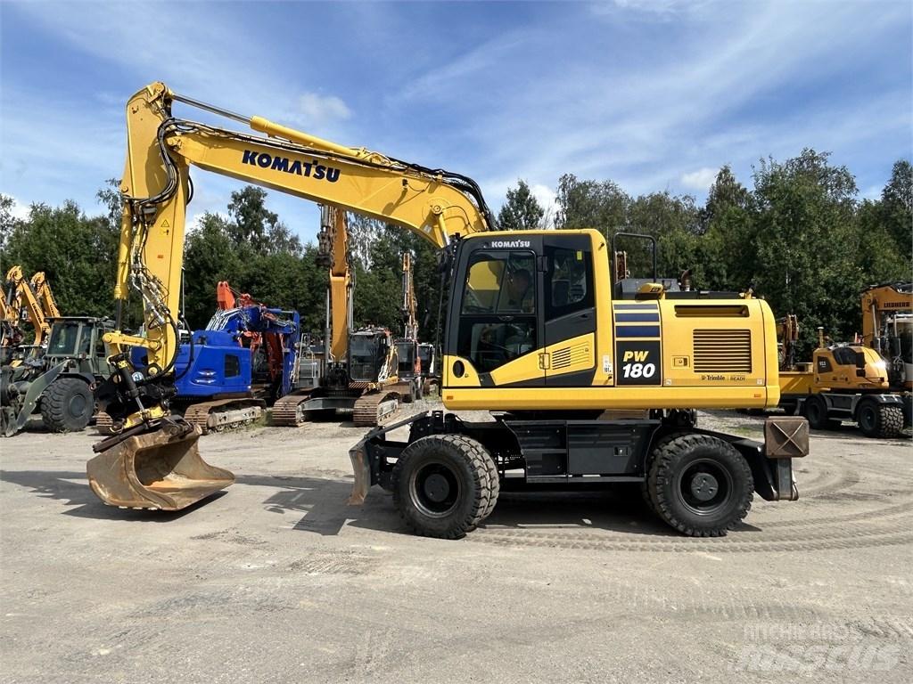 Komatsu PW 180-11 旋轉式挖土機/掘鑿機/挖掘機