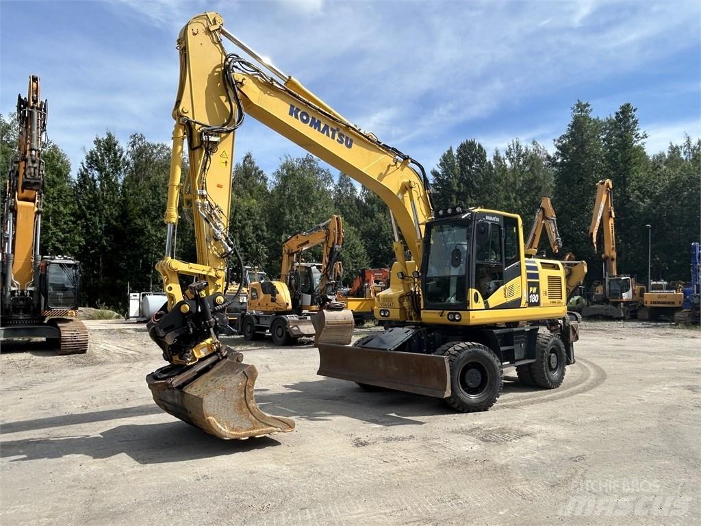Komatsu PW 180-11 旋轉式挖土機/掘鑿機/挖掘機