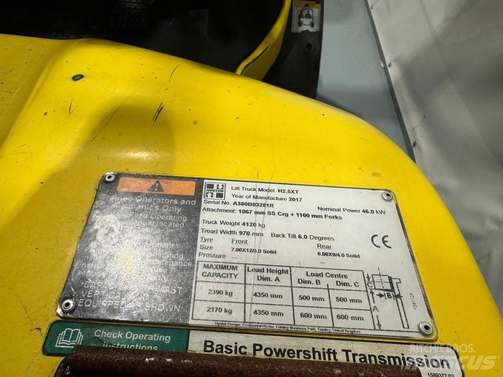 Hyster H2.5XT 液化石油氣LPG卡車