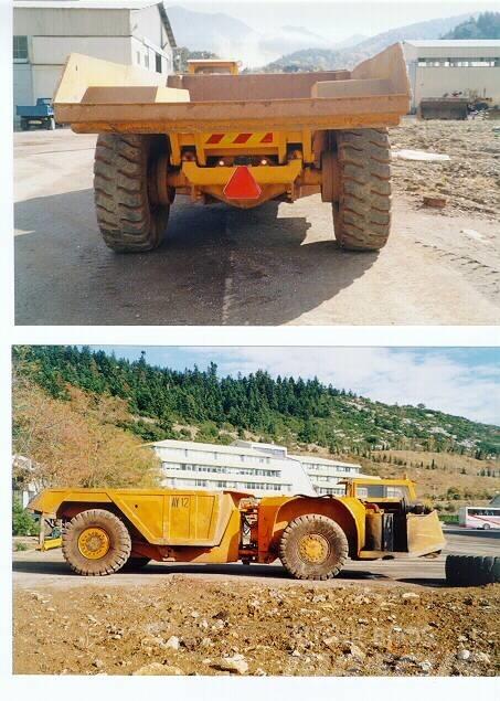 Wagner MT425-3 地下礦用卡車和吊車