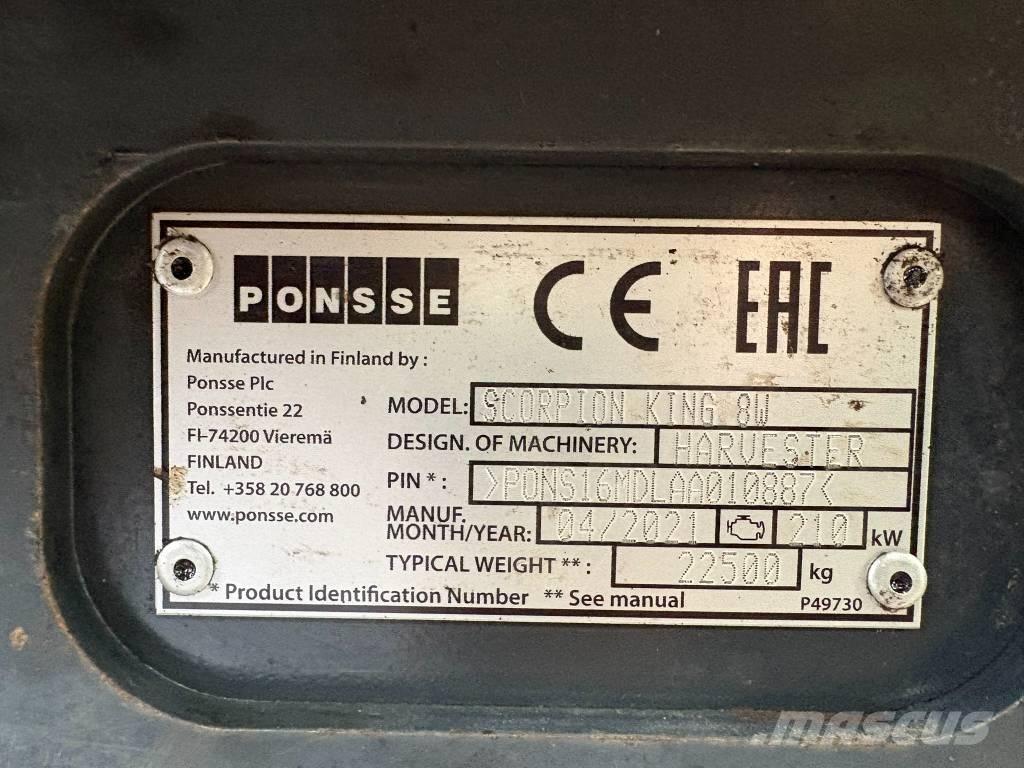 Ponsse Scorpion King 收穫機